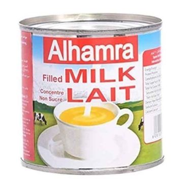 Al Hamra Evaporated Milk, 170Gm, 48 Pieces Per Carton
